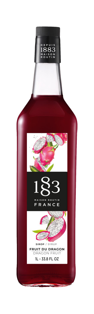Syrop 1883 Routin Dragon Fruit (Smoczy owoc), szklana butelka 1L