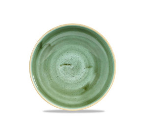 Stonecast Samphire Green Coupe Bowl 7.25