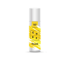 Barwnik zamszowy w sprayu Chef Ingredients (Velvet Spray) - żółty 250ml
