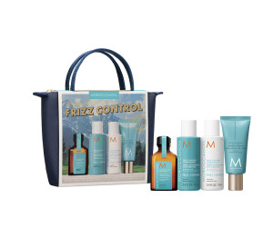 MoroccanOil Frizz Control | Wygładzający zestaw podróżny do włosów puszących się i niesfornych 70ml+70ml+25ml+40ml