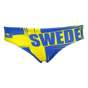 Turbo Bañador Slip Sweden Royal / Yellow L