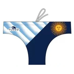 Turbo Bañador Slip Argentina Sun Navy 9-10 Años