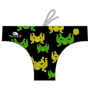 Turbo Bañador Slip Game Over Black 13-14 Años