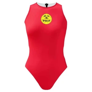 Turbo Traje De Baño Basic Waterpolo Red 13-14 Años