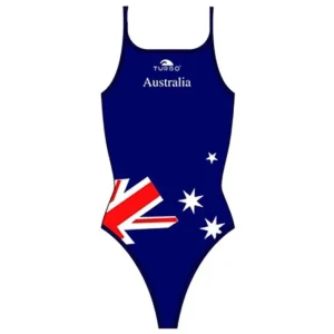 Turbo Maillot De Bain à Fines Bretelles Australia Flag