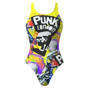 Turbo Traje De Baño Punk London Pro Resist Multicolor 9-10 Años
