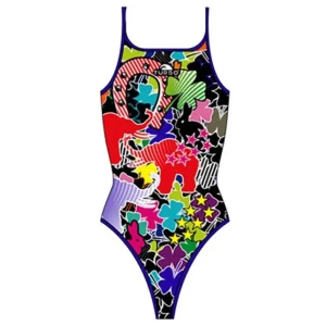 Turbo Maillot De Bain à Fines Bretelles Luck