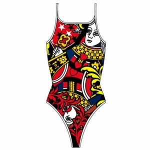 Turbo Maillot De Bain à Fines Bretelles Big Queen