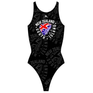Turbo Traje De Baño New Zealand Shield Black 3-4 Años