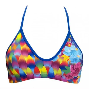 Turbo Top De Bikini Surf And Flower Multicolor XL