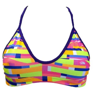 Turbo Top De Bikini Colorwaves Multicolor 2XL