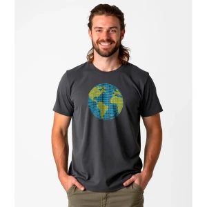 Kruskis Camiseta De Manga Corta Barracuda World Dark Grey L