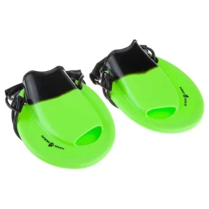 Madwave Aletas De Natación Positive Drive Green / Black EU 35-39