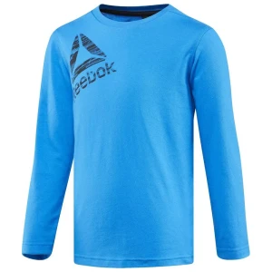Reebok T-shirt à Manches Longues Essentials Risk Blue F13-R 7-8 Années