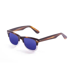 Paloalto Lunettes De Soleil Polarisées Inspiration I Brown / White Revo Blue/CAT3 Homme,Femme