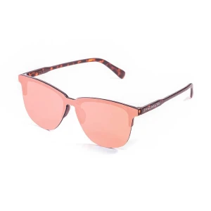 Paloalto Lunettes De Soleil Polarisées Amalfi Matte Demy Brown Revo Pink Flat/CAT3 Homme,Femme