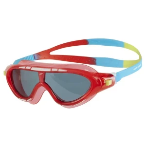 Speedo Máscara De Natación Biofuse Rift Lava Red / Japan Blue Smoke One Size