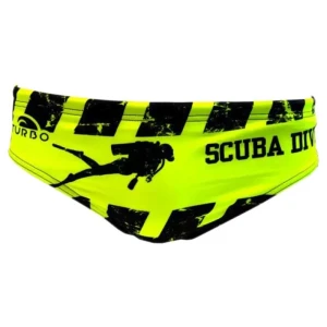 Turbo Bañador Slip Scuba Diver Yellow S