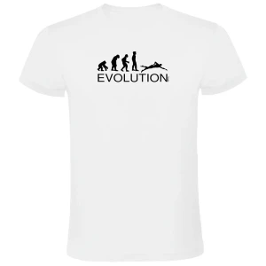 Kruskis Camiseta De Manga Corta Evolution Swim White L