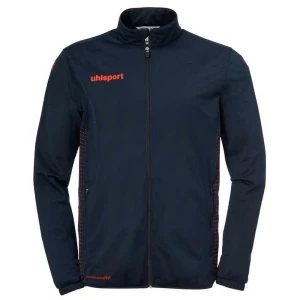Uhlsport Sweat-shirt à Zip Score Classic Navy / Fluo Red 13-14 Années Garçon