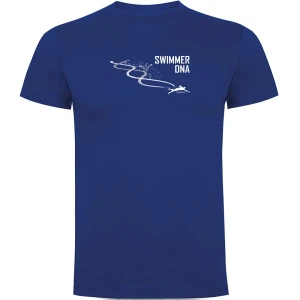 Kruskis Camiseta De Manga Corta Swimming Dna Royal Blue L
