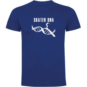 Kruskis T-shirt à Manches Courtes Skateboard Dna Royal Blue M Homme