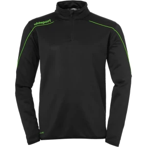Uhlsport Veste Stream 22 Black / Fluo Green 4-5 Années Garçon,Fille