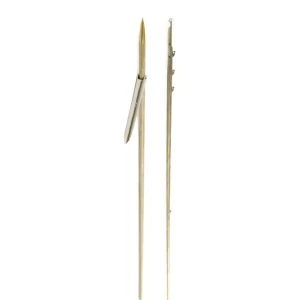 Sigalsub Varilla Tahitian Hrc With Shark Fins Single Barb 6.75 Mm Golden 150 cm