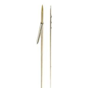 Sigalsub Varilla Tahitian Hrc With Shark Fins Single Barb 7 Mm Golden 130 cm