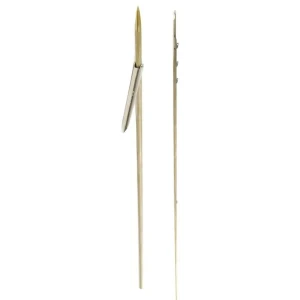 Sigalsub Varilla Tahitian Hrc With Shark Fins Single Barb 7.5 Mm Golden 125 cm