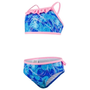 Speedo Bikini Disney Forzen Beautiful Blue / Turquoise / Pink Splash 3 Años