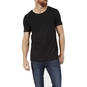 Petrol Industries T-shirt à Manches Courtes Ribbed 2 Unités Black M Homme