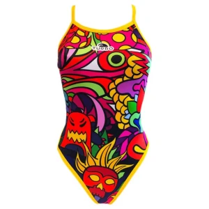 Turbo Traje De Baño Crazy Jungle Revolution Orange S