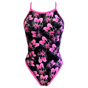 Turbo Traje De Baño Double Heart Revolution Pink XL