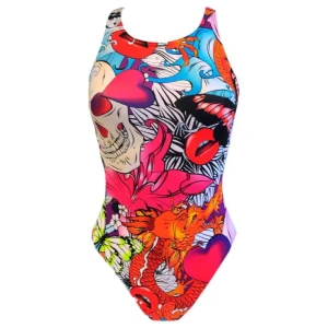 Turbo Traje De Baño Hallo Red XL