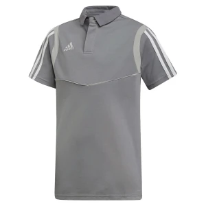 Adidas Polo à Manches Courtes Tiro 19 Grey / White 5-6 Années Garçon,Fille