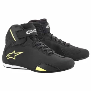 Alpinestars Zapatillas De Moto Sektor Black / Yellow Fluo EU 40