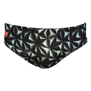 Turbo Bañador Slip Mountain Geo Green S