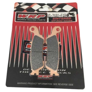 Wrp Pastillas De Freno Delanteras F4r Off Road Yamaha Golden One Size