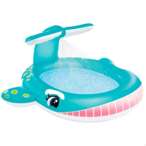 Intex Piscine Inflatable Whale With Sprinkler