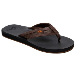 Quiksilver Tongs Carver Squish Brown / Black / Brown EU 46 Homme