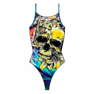 Turbo Maillot De Bain Hibiscus Pro Racer Thin Strap
