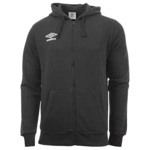Umbro Sweat-shirt à Zip Small Logo Black / White M Homme