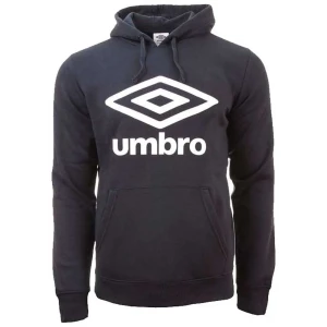 Umbro Sweat à Capuche Large Logo Dark Navy / White 12 Années Garçon,Fille