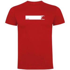 Kruskis Camiseta De Manga Corta Motorbike Frame Red 3XL