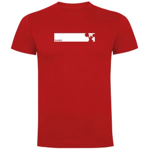 Kruskis T-shirt à Manches Courtes Train Frame Red 2XL