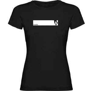 Kruskis T-shirt à Manches Courtes Skate Frame Black S Femme