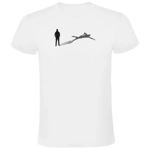 Kruskis Camiseta De Manga Corta Swim Shadow White S