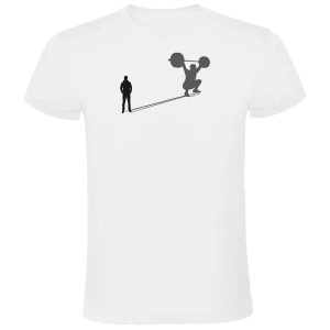Kruskis T-shirt à Manches Courtes Train Shadow White 2XL