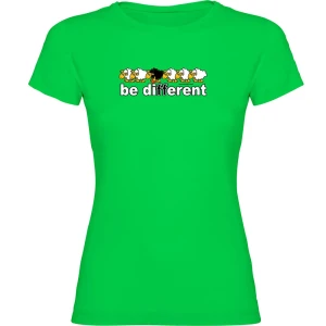 Kruskis T-shirt à Manches Courtes Be Different Basket Light Green L Femme